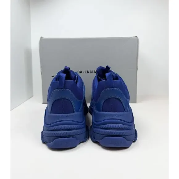 Size 47EU/14US - Balenciaga Triple S Blue Sneakers💙 New/Retail $1K!